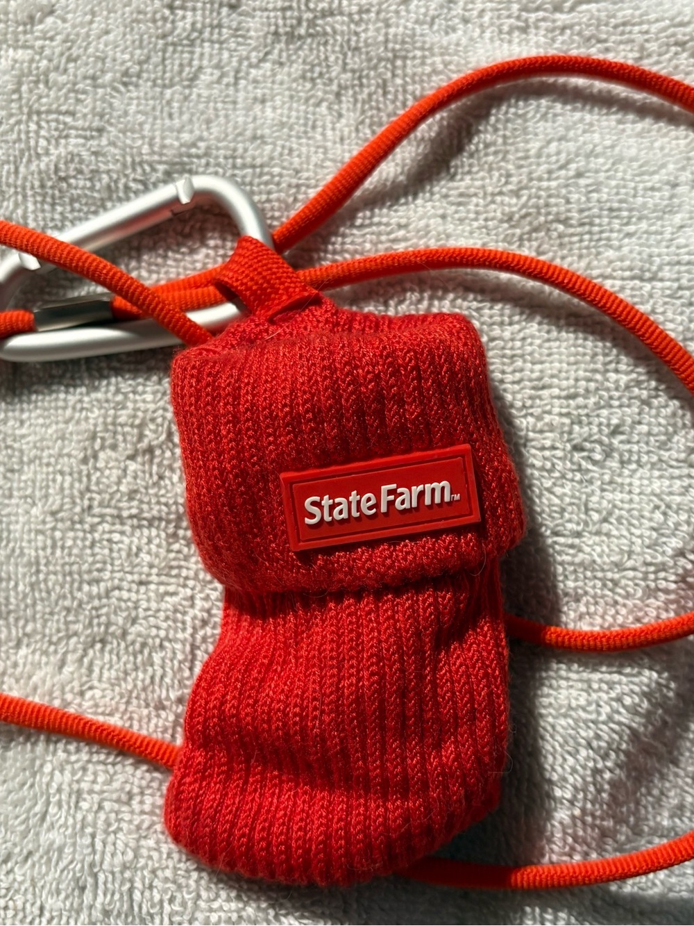 STATE FARM KNIT IPOD HOLDER LANYARD